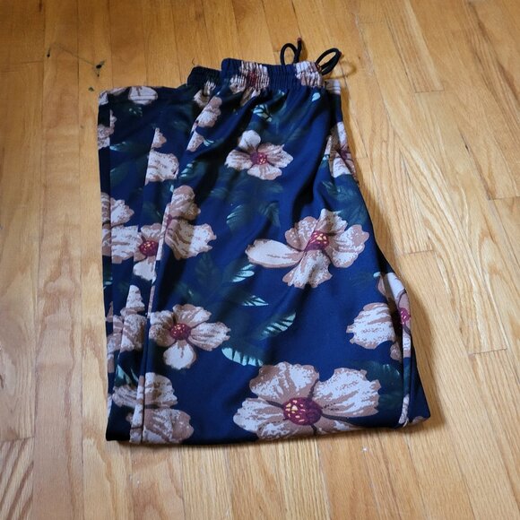 Women's Long Floral Dress Pants Small/Medium - Picture 2 of 3